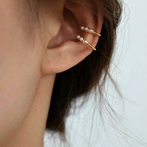 2pc Pearl Ear Cuffs